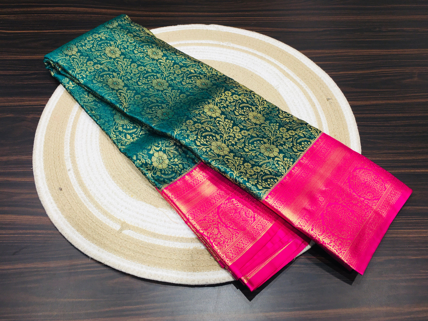Semi Kanchipuram silk
