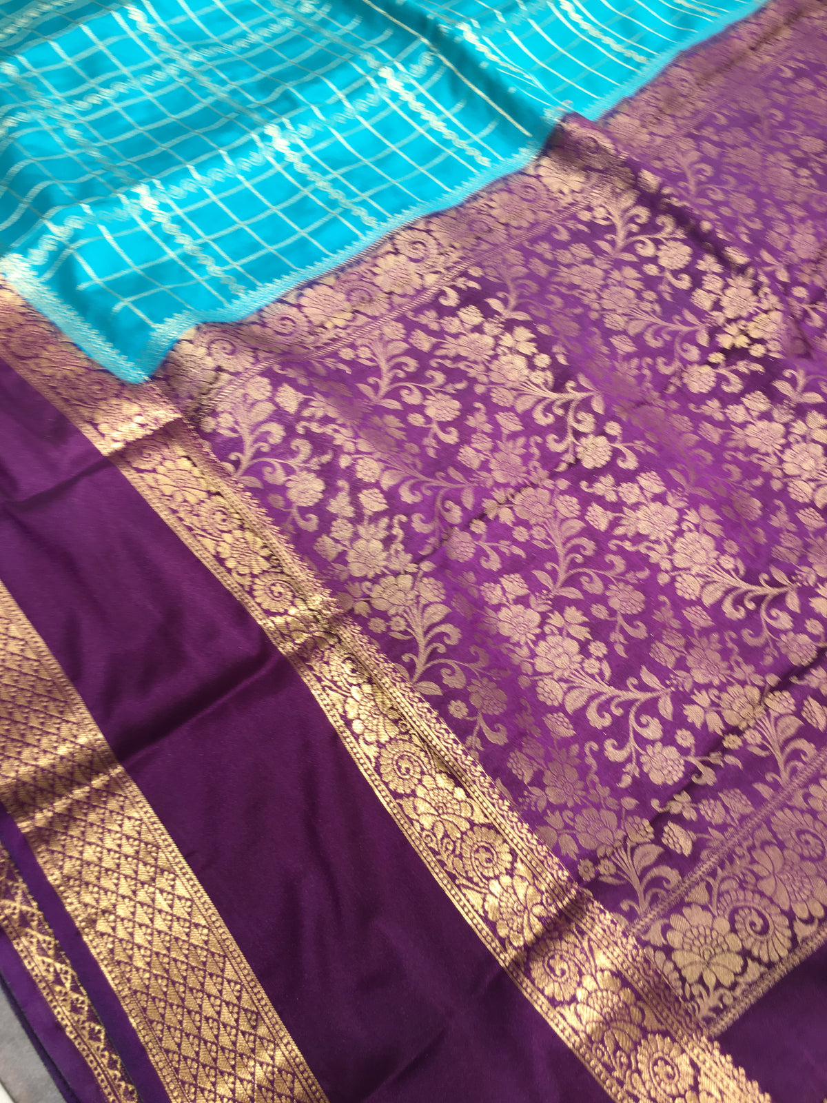 Semi Mysore Crape Silk