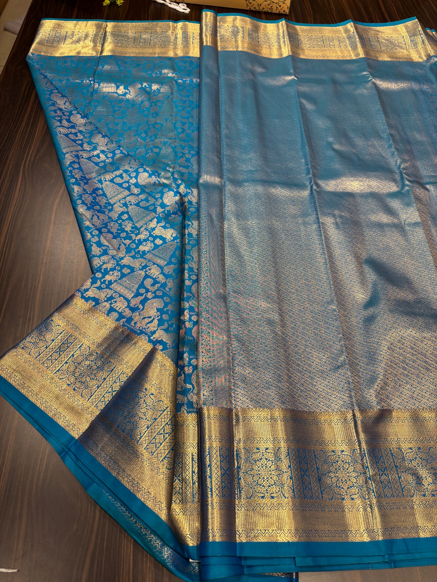 Semi Kanchipuram silk