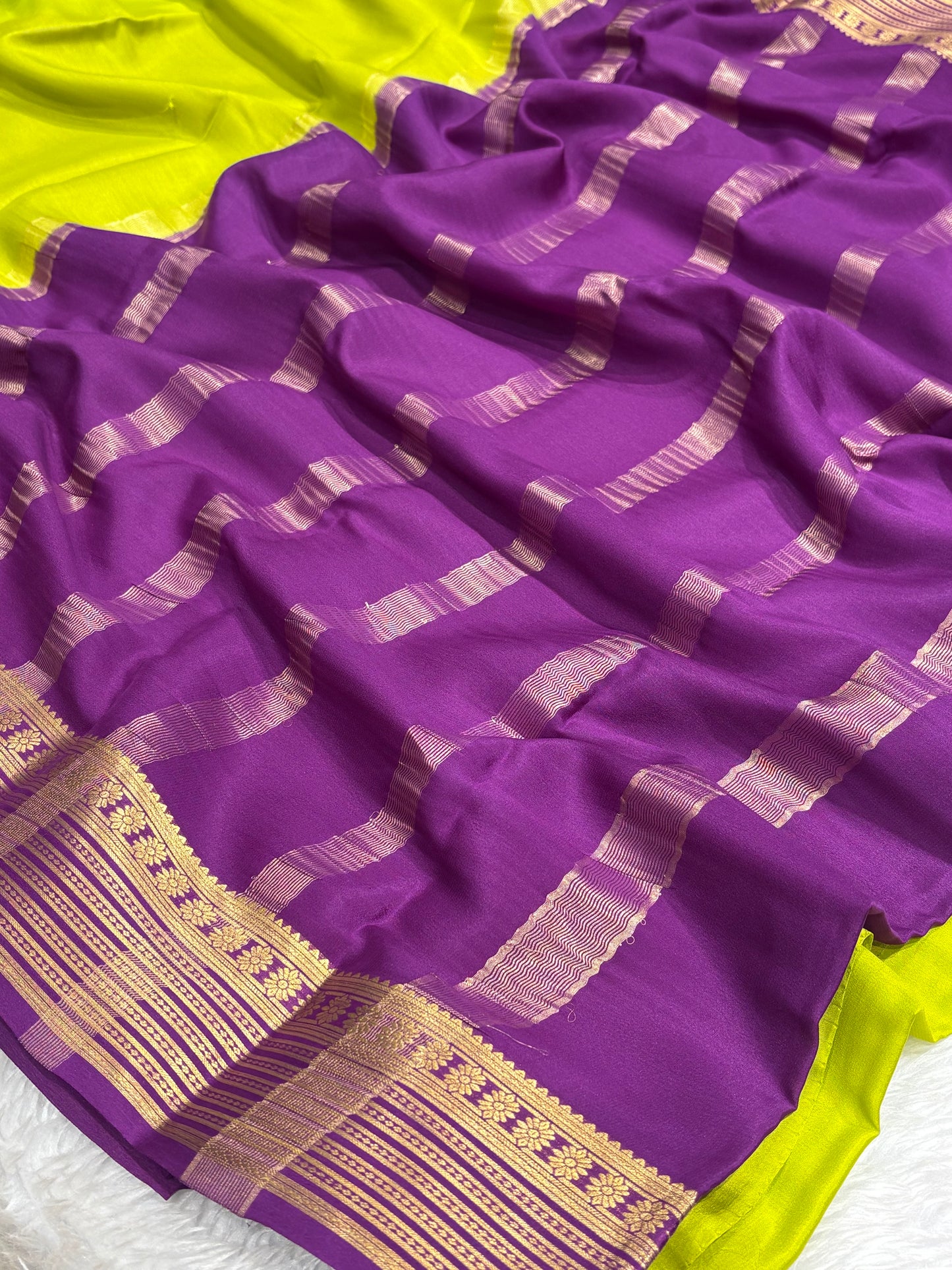 Pure Mysore silk