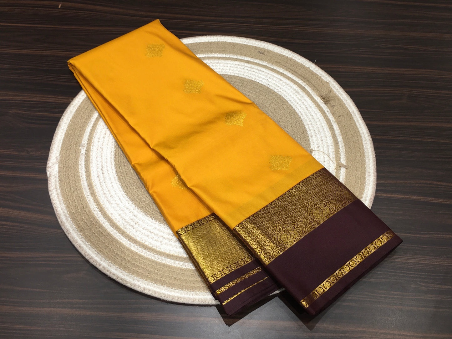 Semi Kanchipuram silk