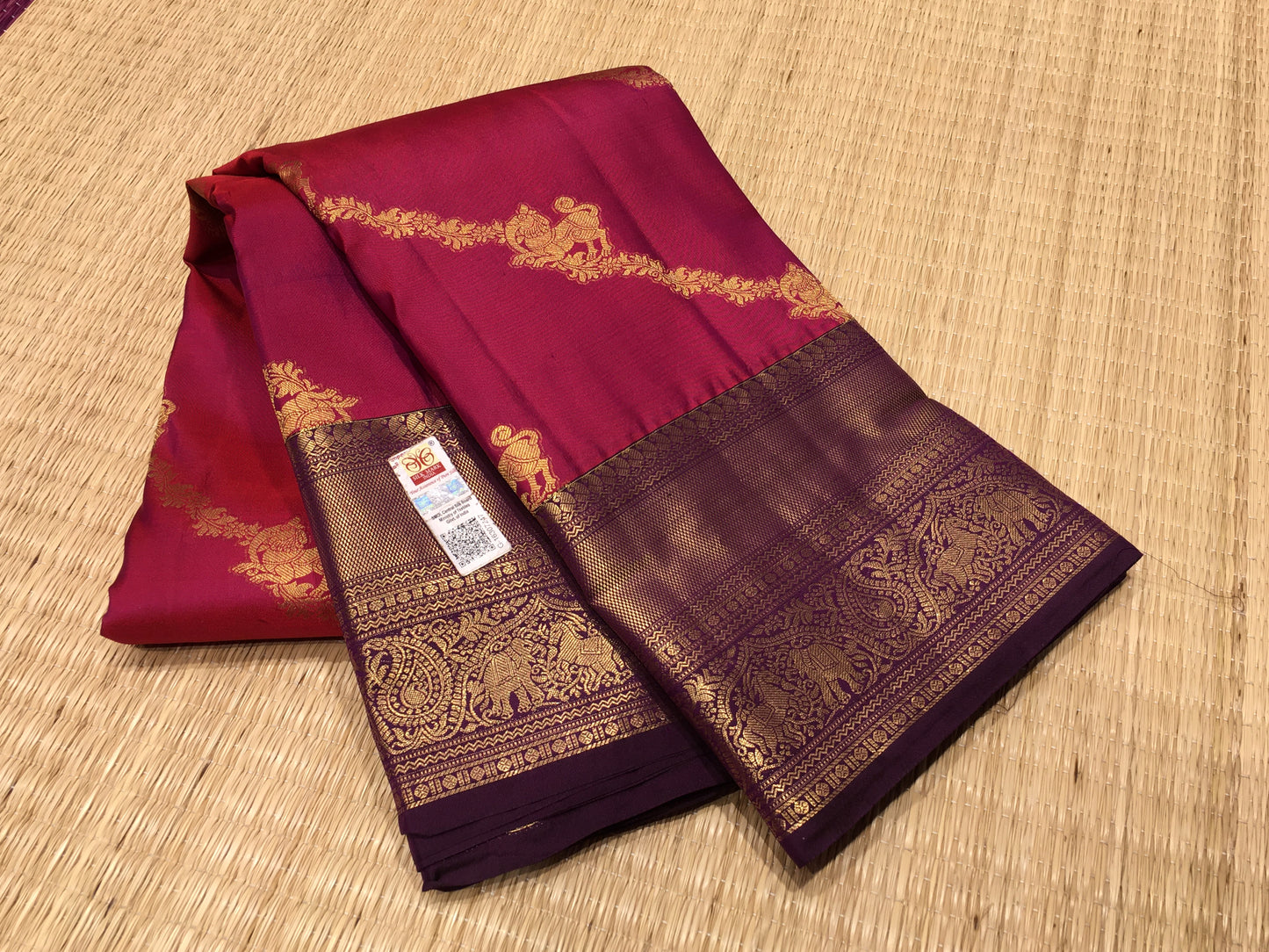 Pure Kanchipuram silk