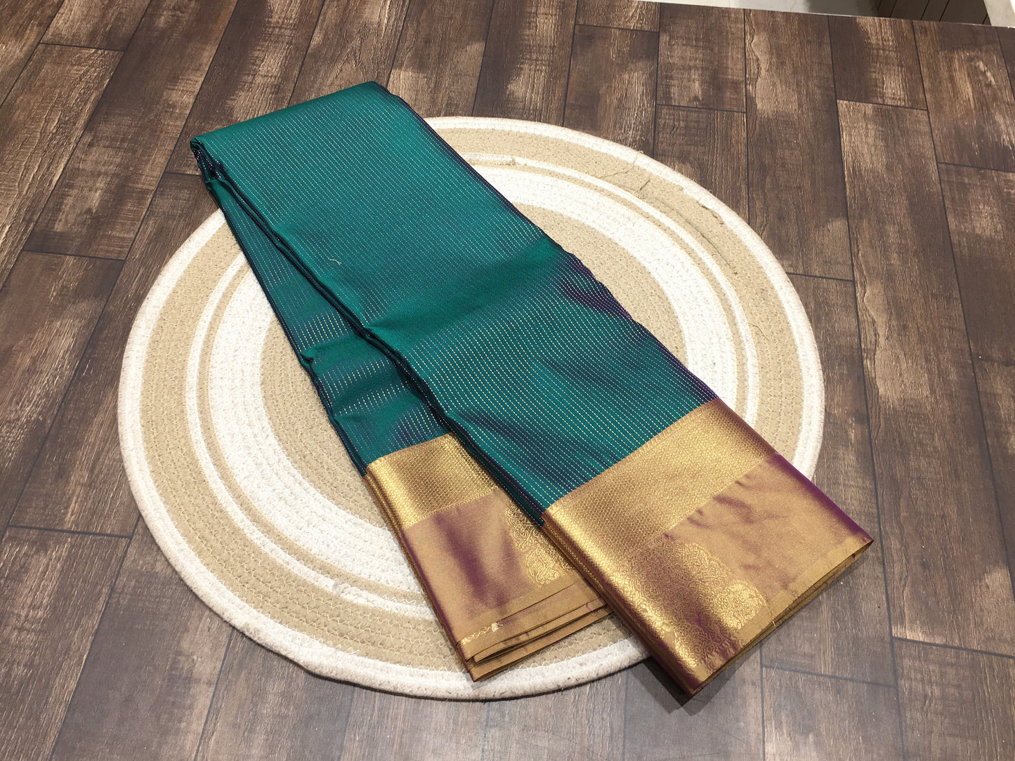 Semi Kanchipuram silk