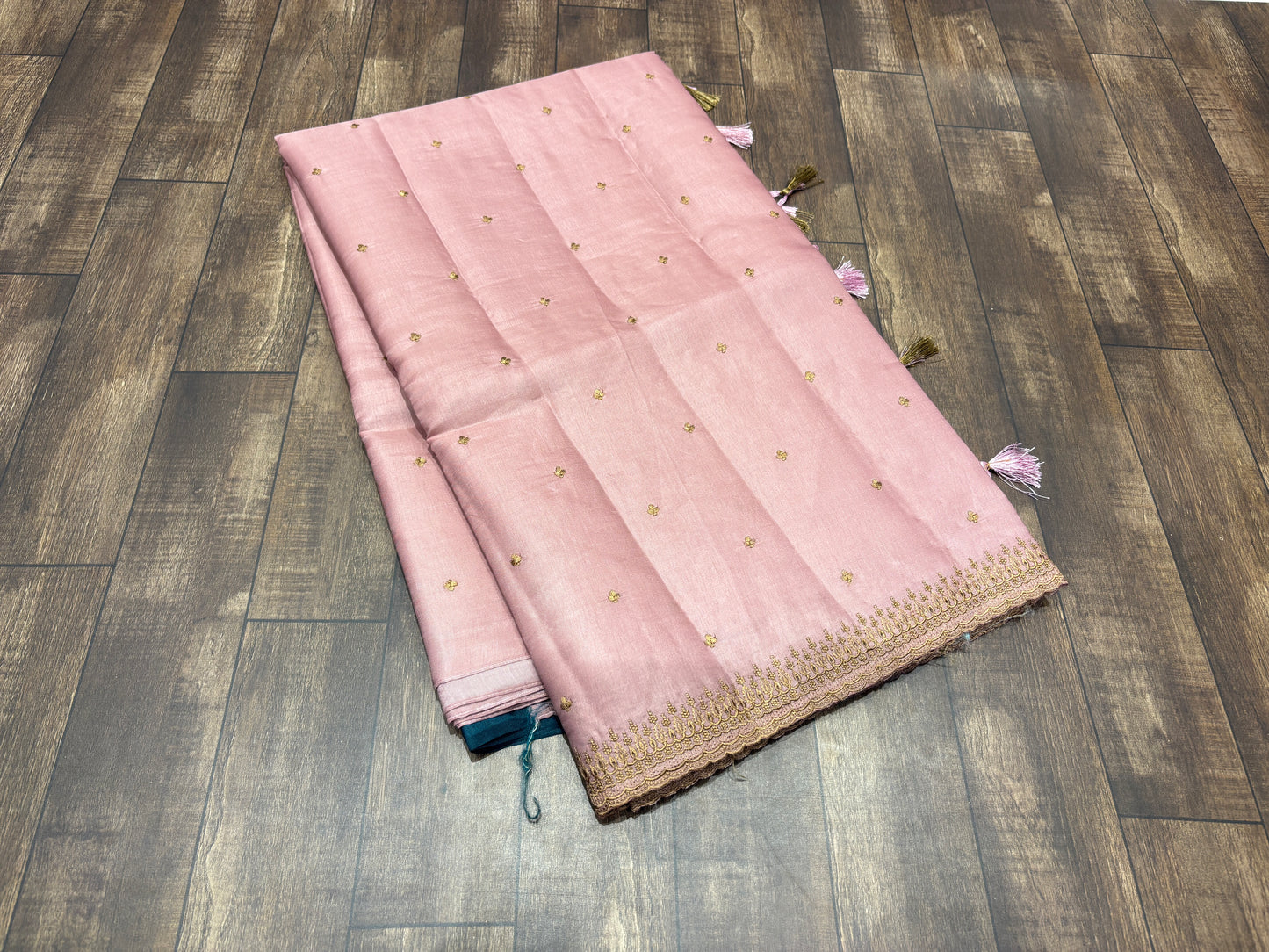 Soft tussar saree