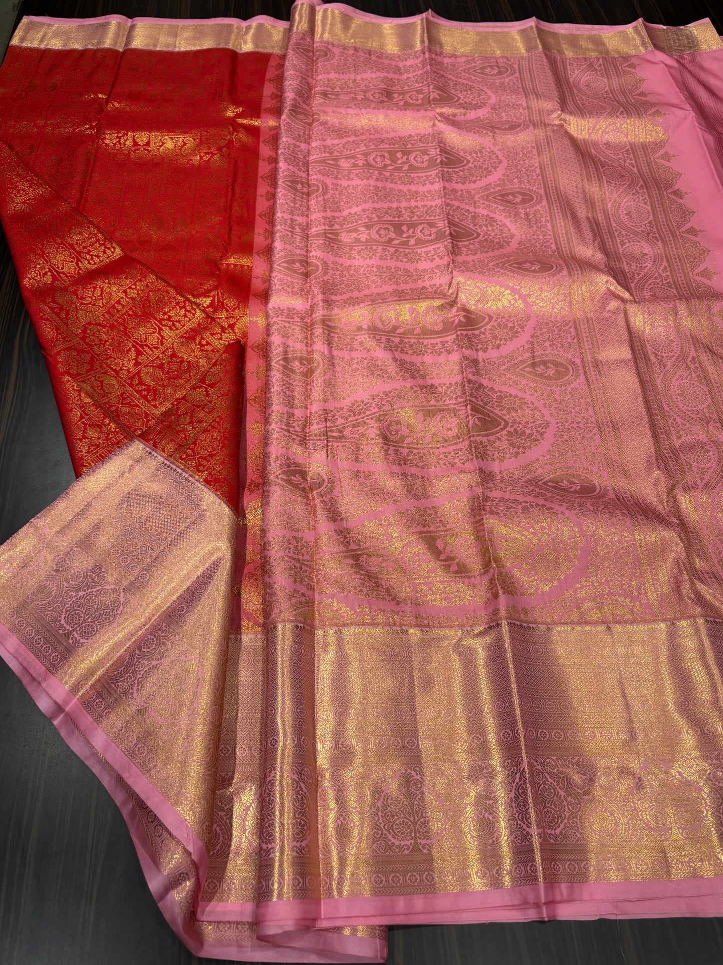 Semi Kanchipuram silk