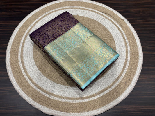 Semi Kanchipuram silk