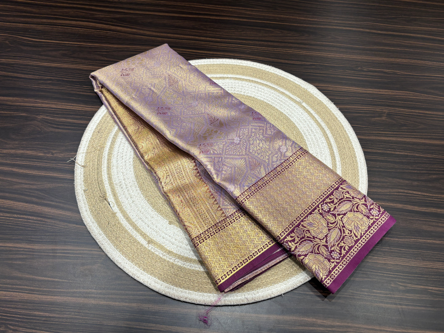 Semi Kanchipuram silk