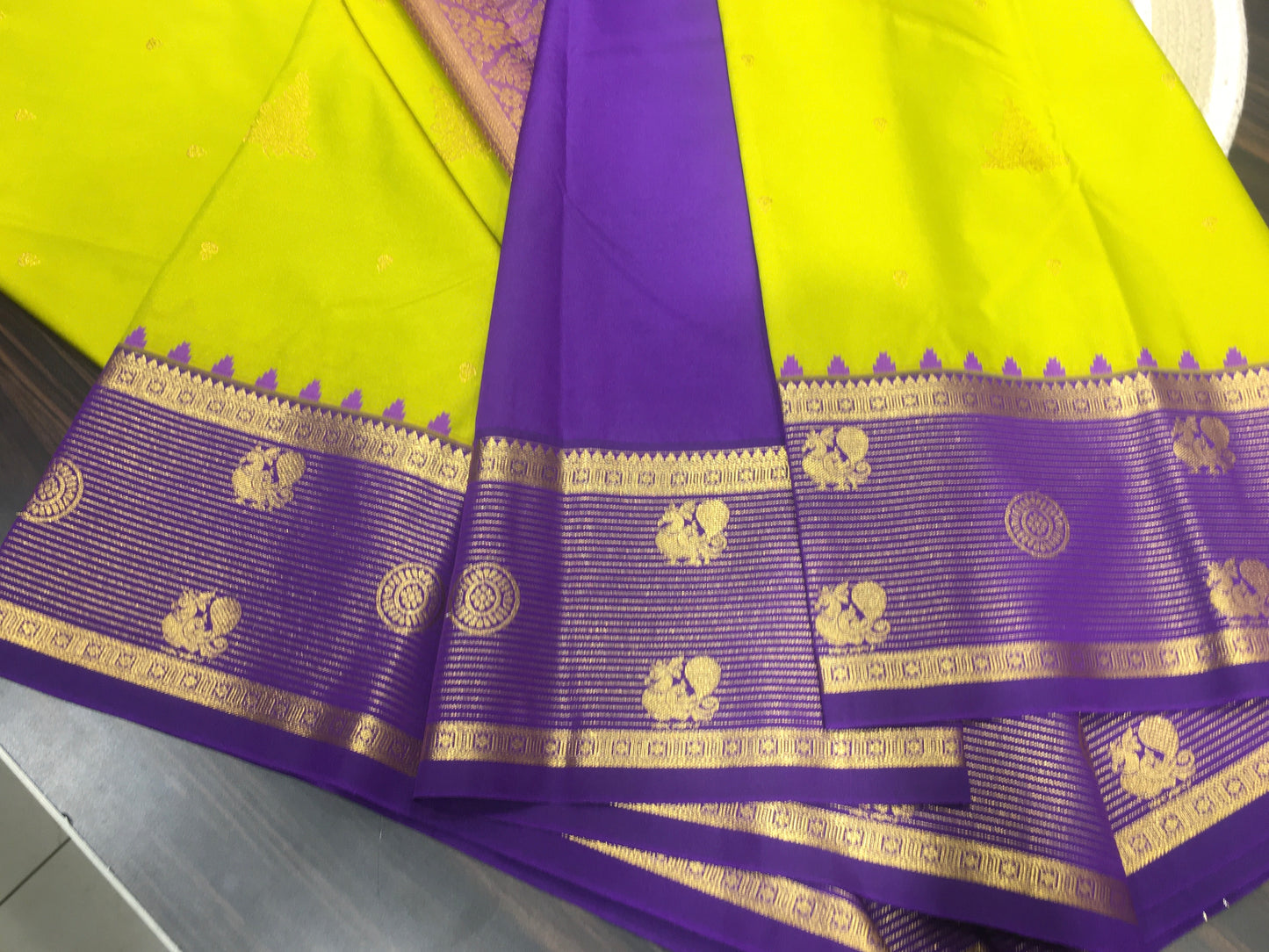 Semi Kanchipuram silk