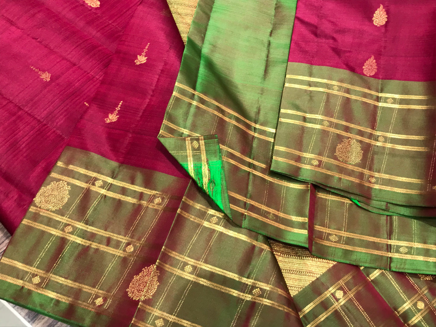Pure Kanchipuram silk
