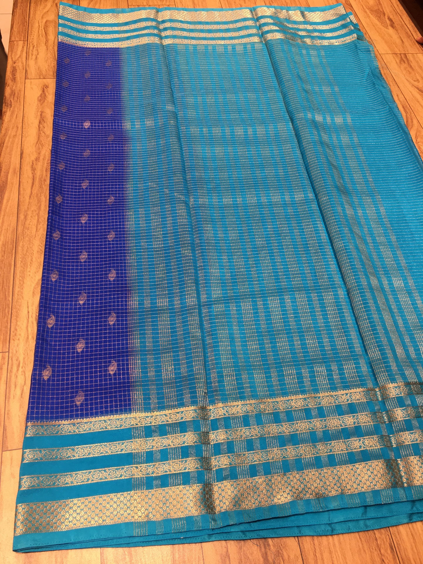 Semi Mysore Crape Silk