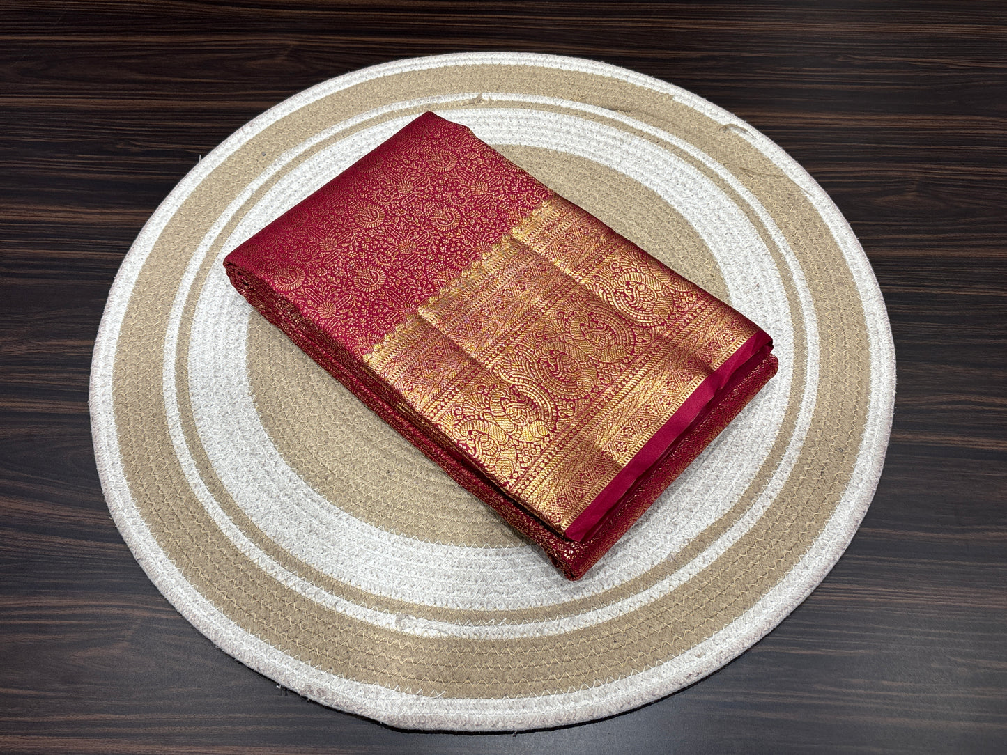Semi Kanchipuram silk