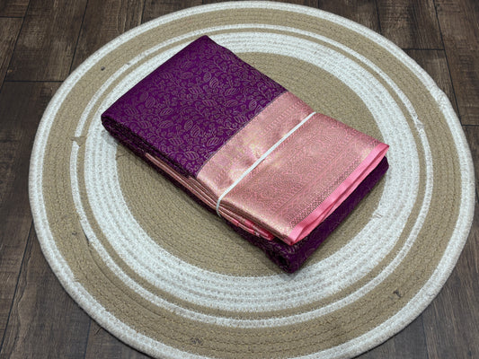 Semi Kanchipuram silk