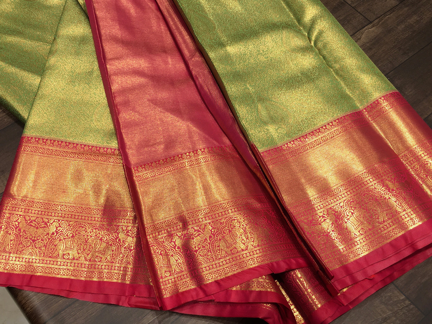 Semi Kanchipuram tissue