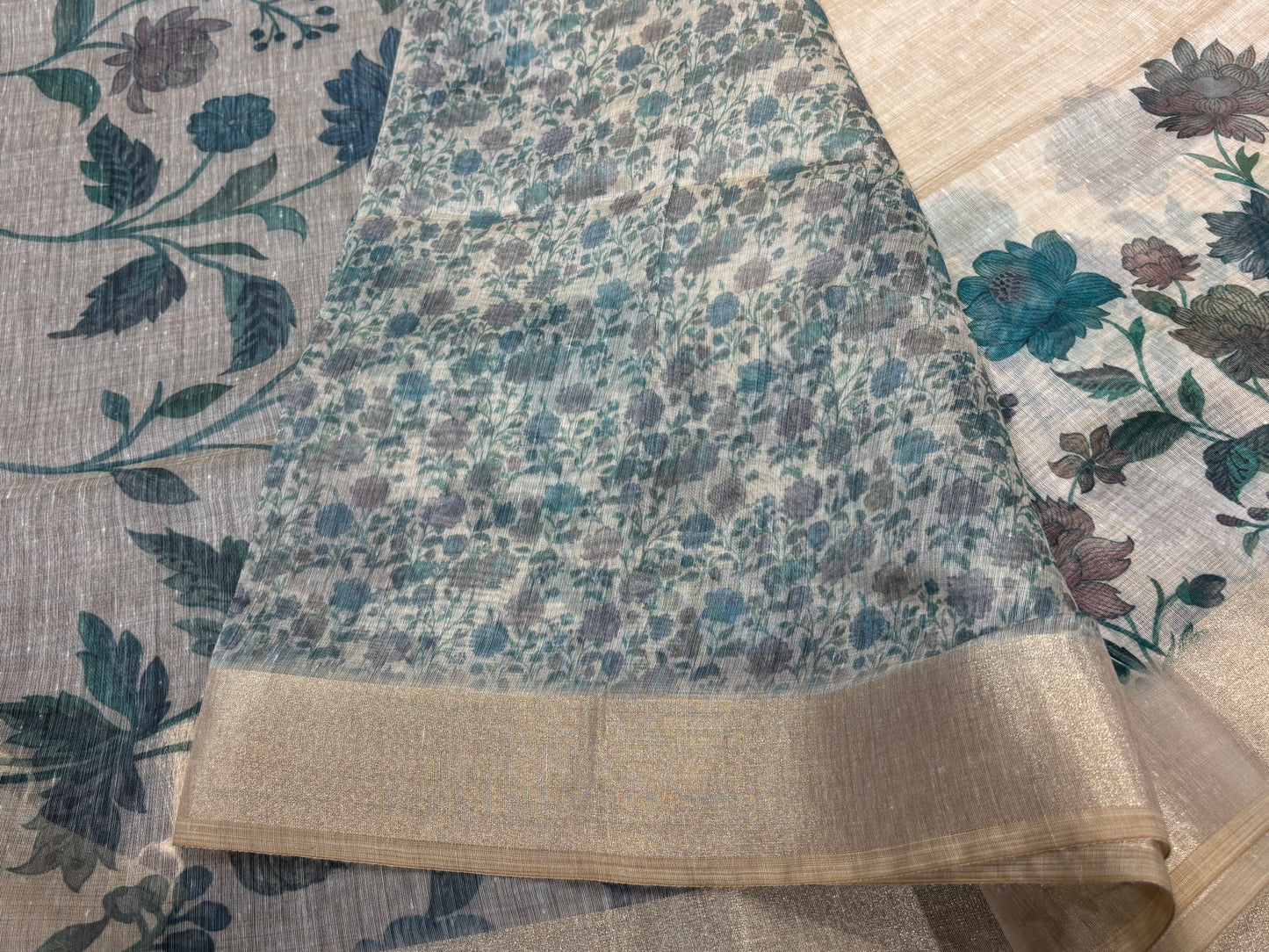 Fancy cotton saree