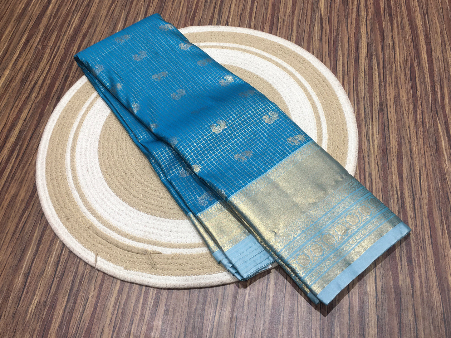 Semi Kanchipuram silk