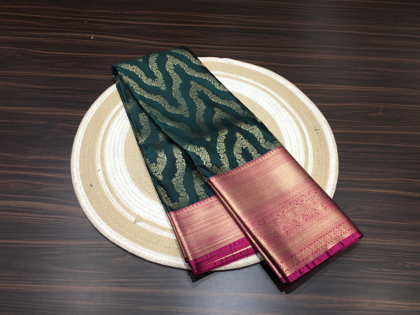 Semi Kanchipuram silk
