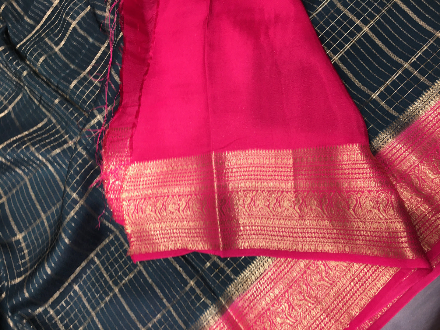 Semi Mysore Crape Silk