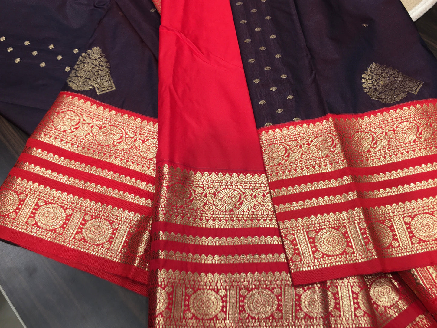 Semi Kanchipuram silk