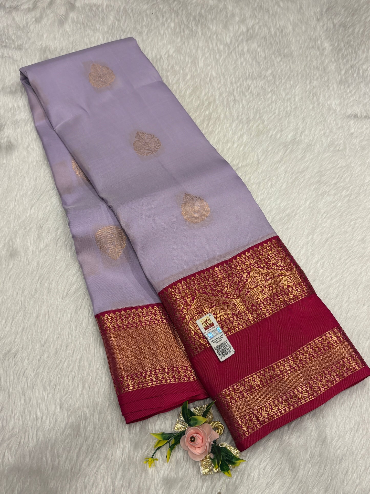 Pure Kanchipuram silk