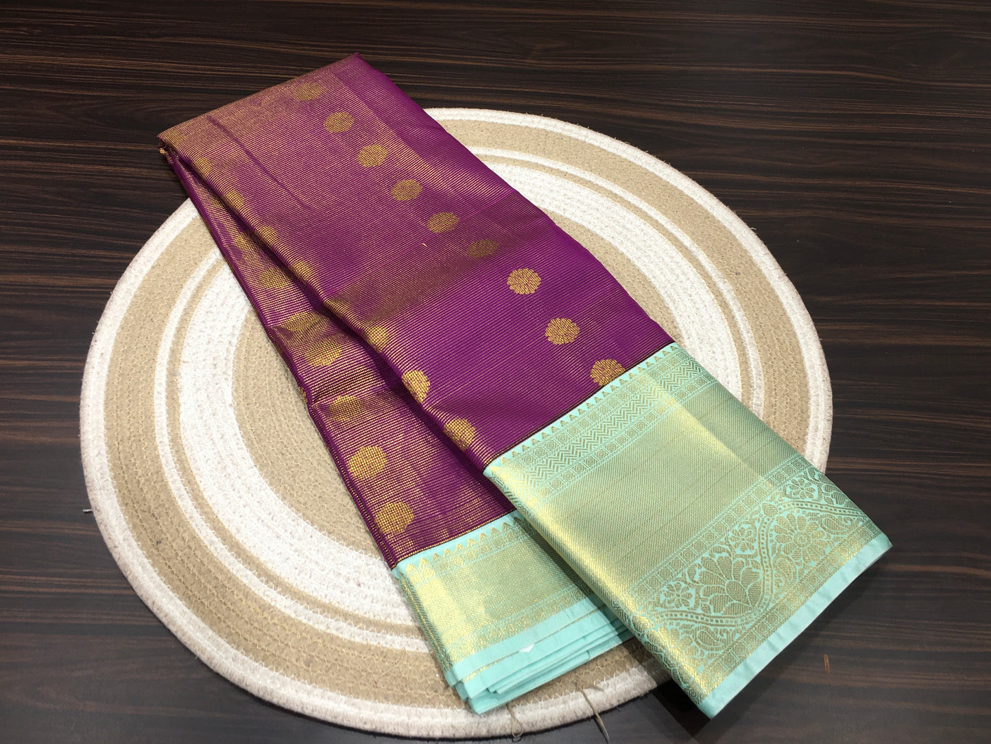 Semi Kanchipuram silk