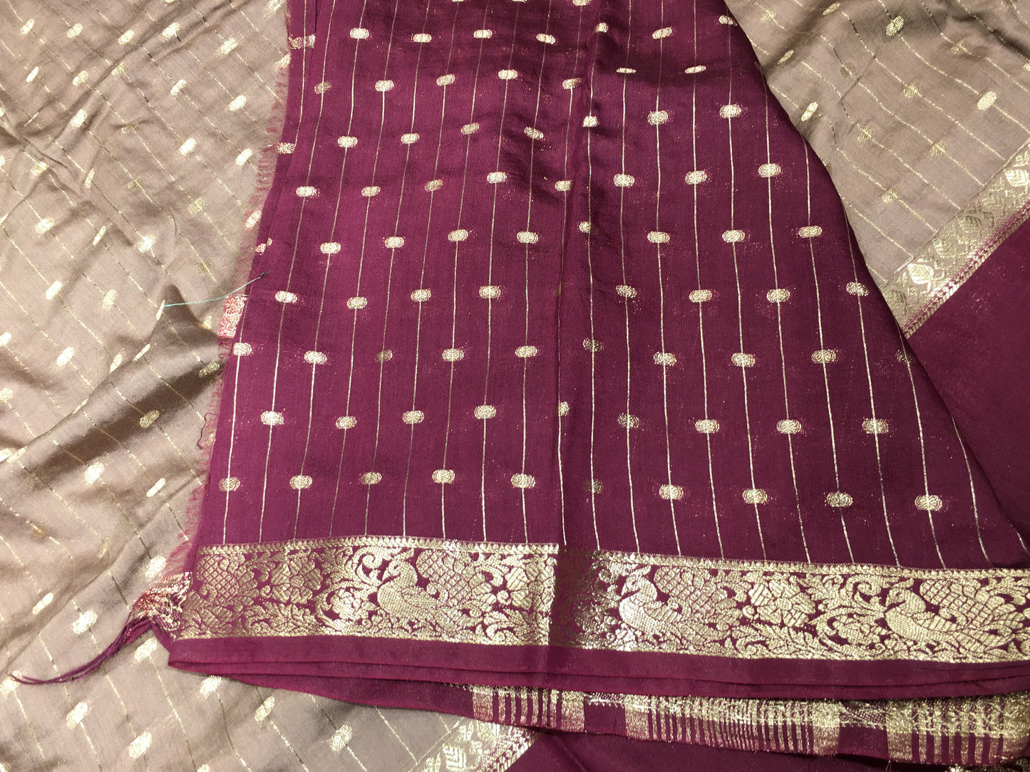 Semi Mysore crape