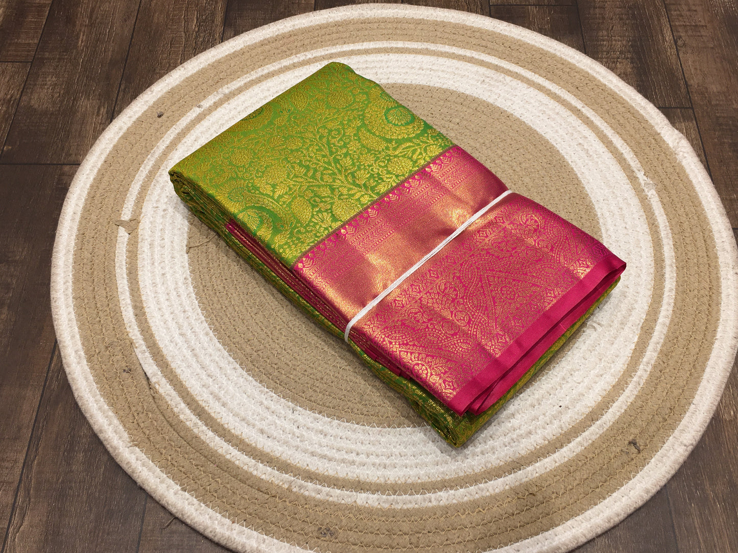 Semi Kanchipuram silk