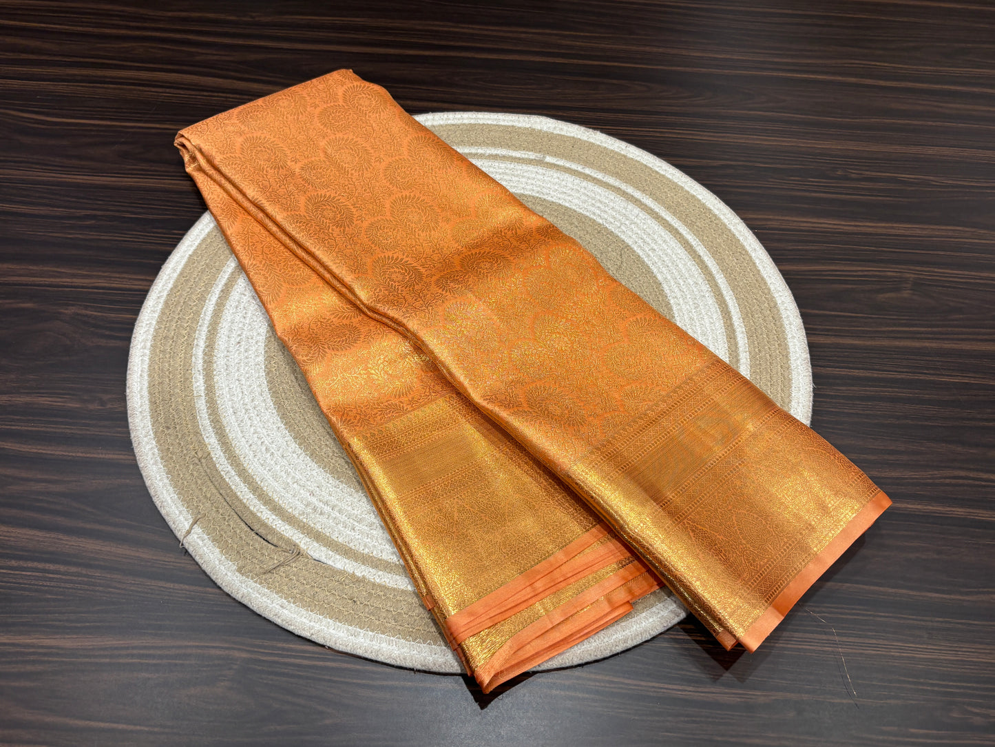 Semi Kanchipuram silk