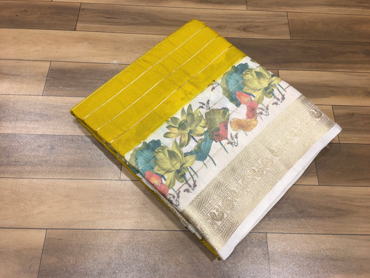 Semi Mysore Crape Silk