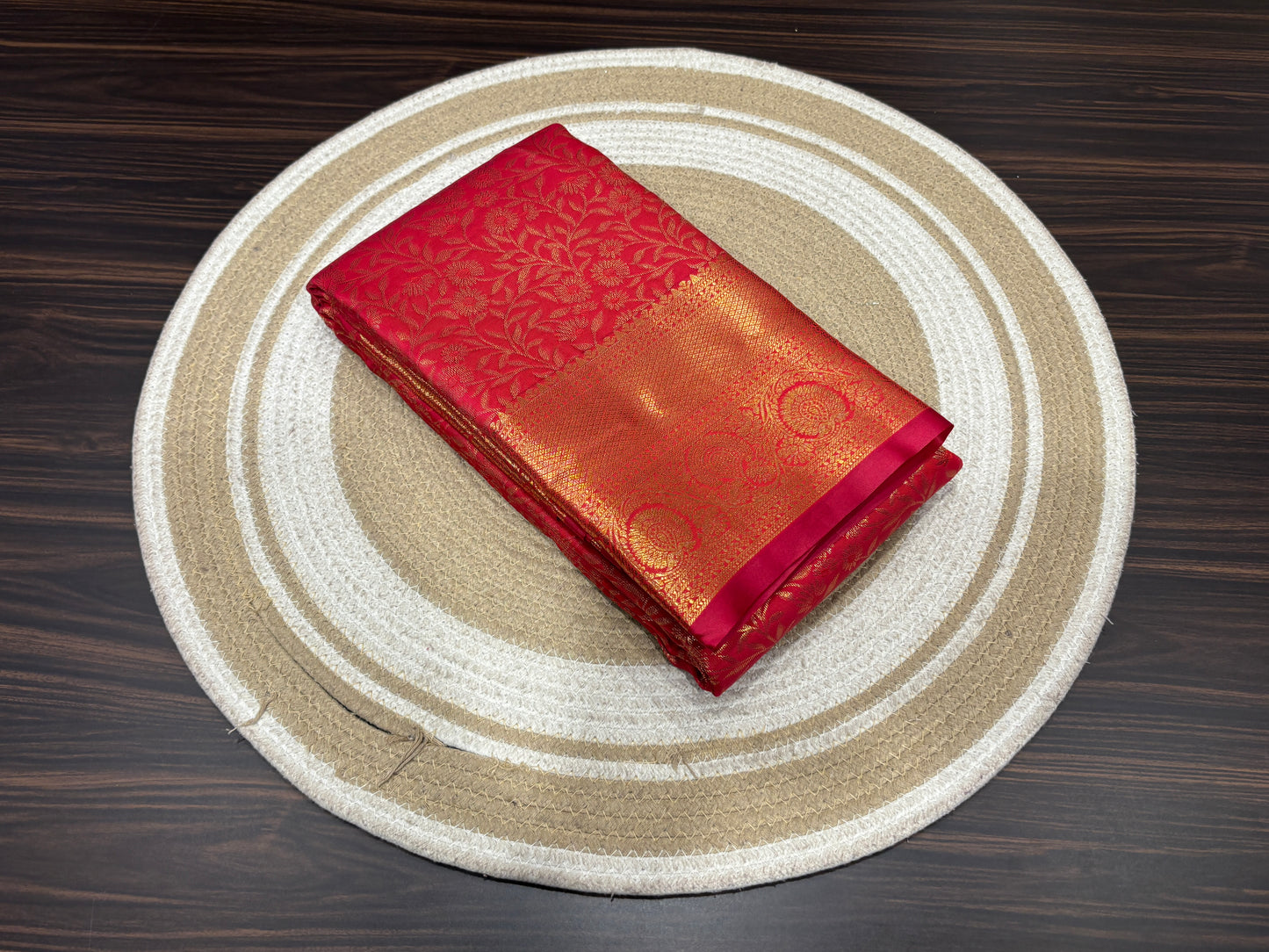 Semi Kanchipuram silk