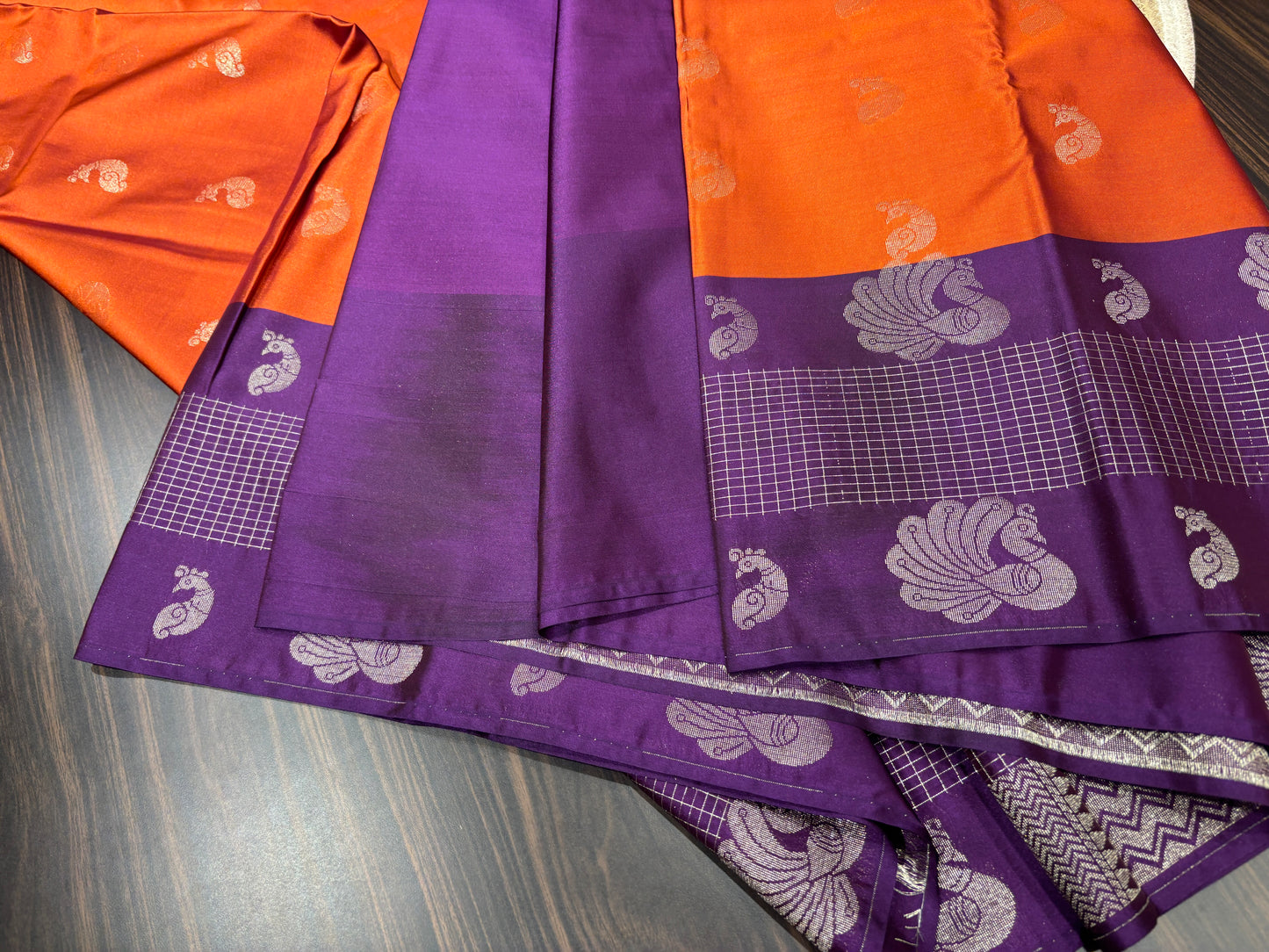 Semi Kanchipuram silk