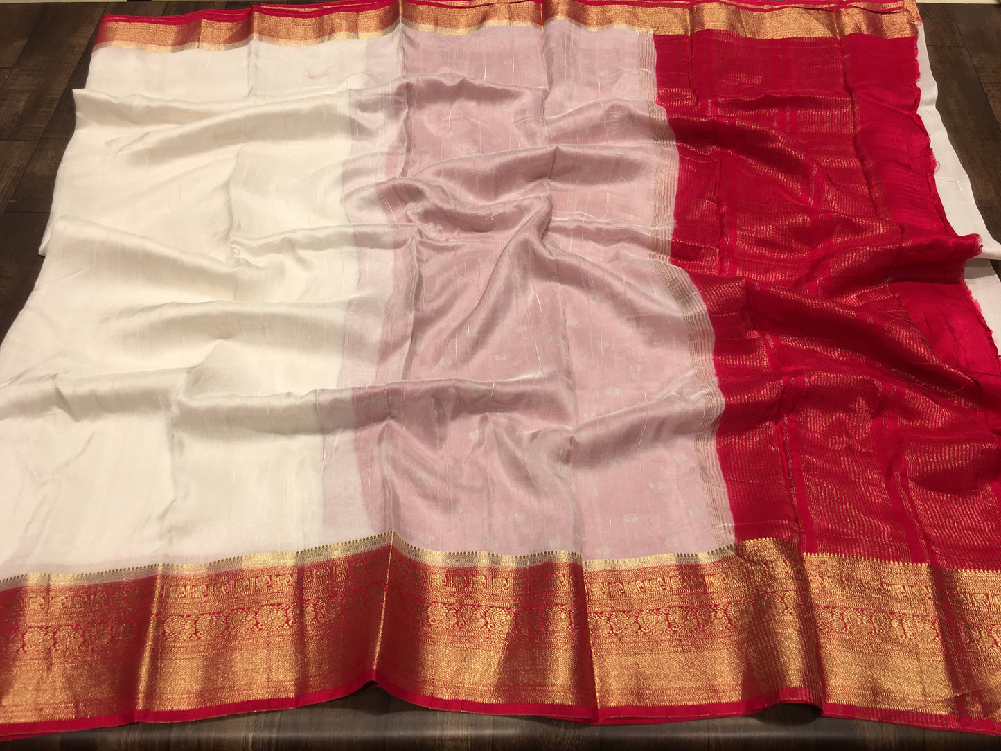 Soft tussar saree