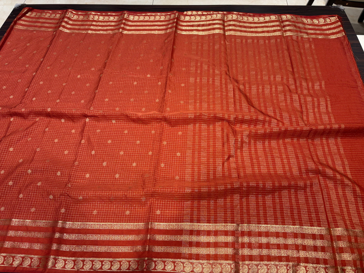 Semi Mysore crape