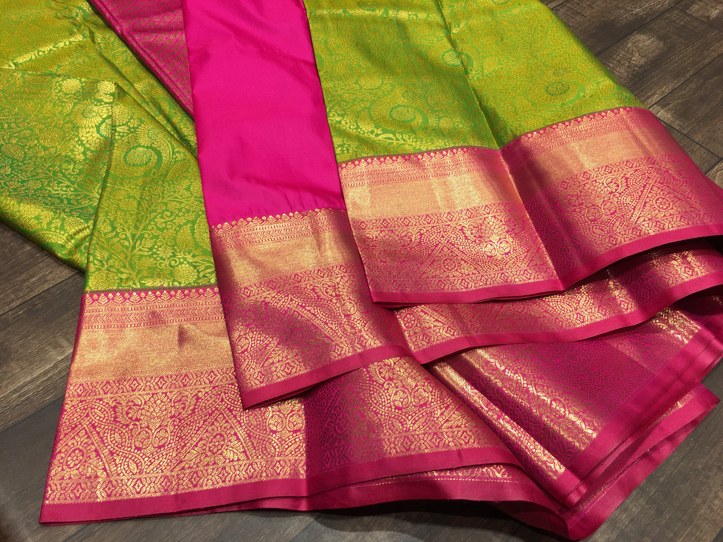 Semi Kanchipuram silk