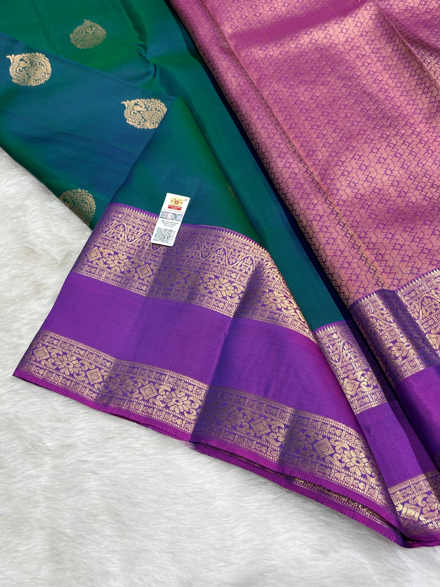 Pure Kanchipuram silk