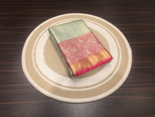 Semi Kanchipuram silk