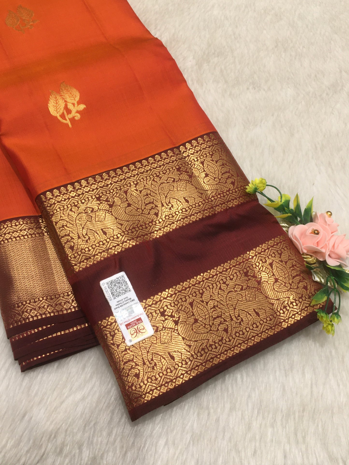 Pure Kanchipuram silk