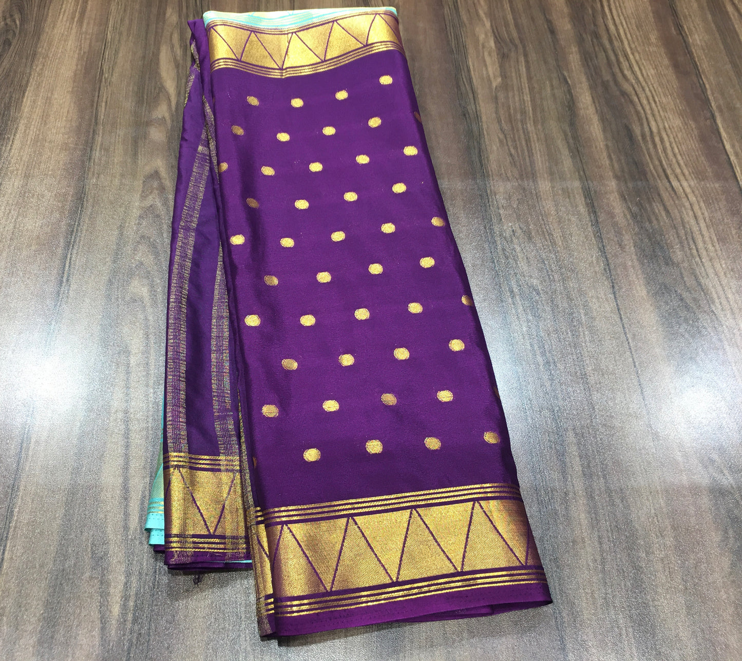 Semi Mysore Crape Silk