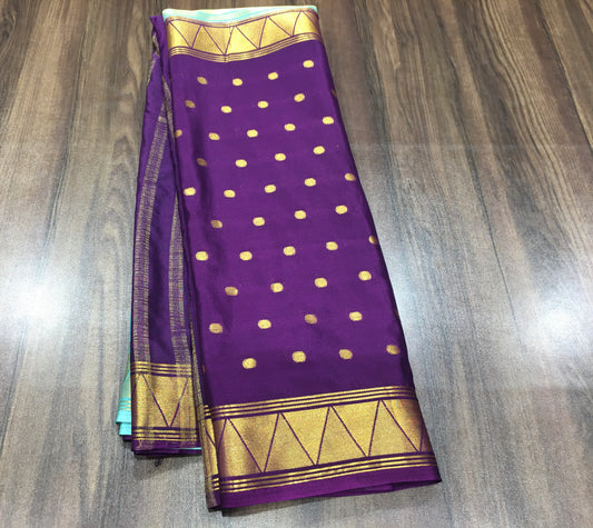 Semi Mysore Crape Silk