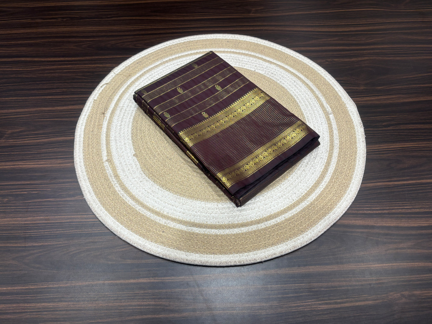 Semi Kanchipuram silk