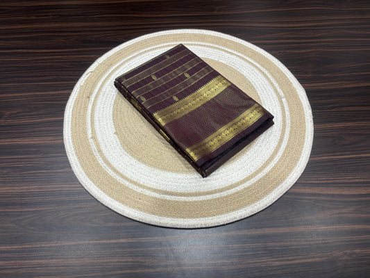 Semi Kanchipuram silk