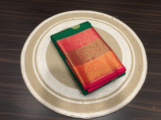 Semi Kanchipuram silk