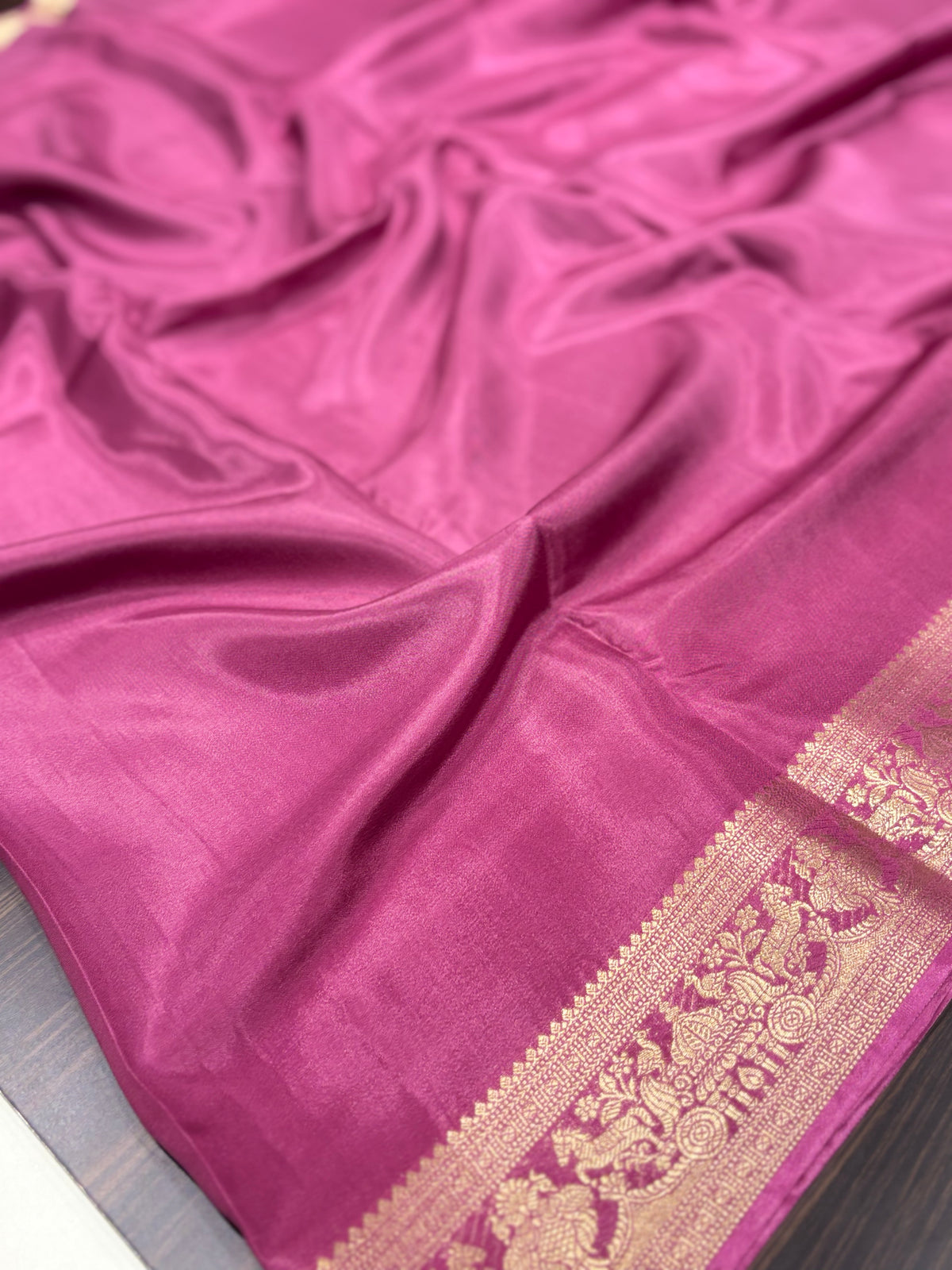 Semi Mysore Crape Silk