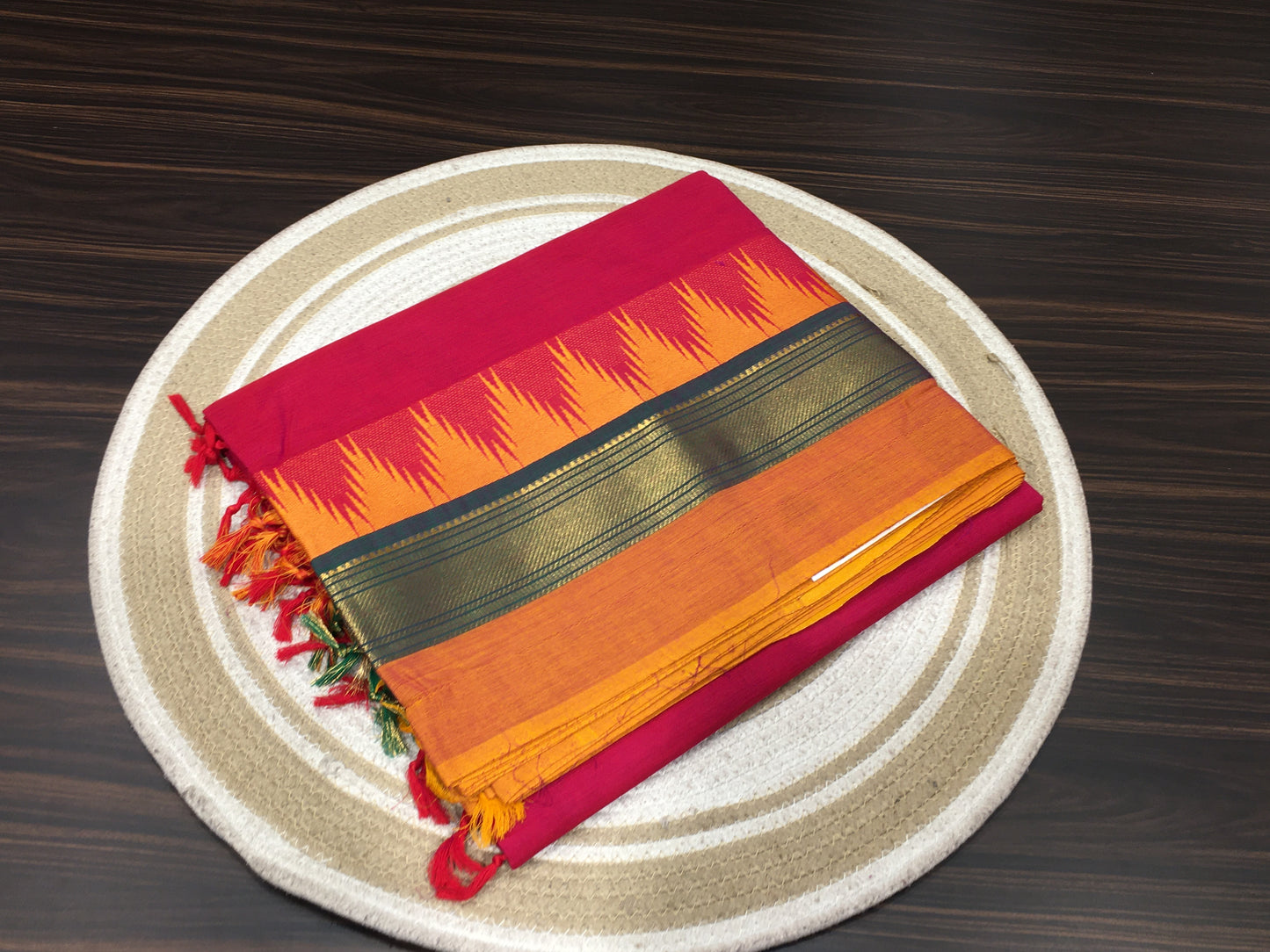 Fancy cotton saree