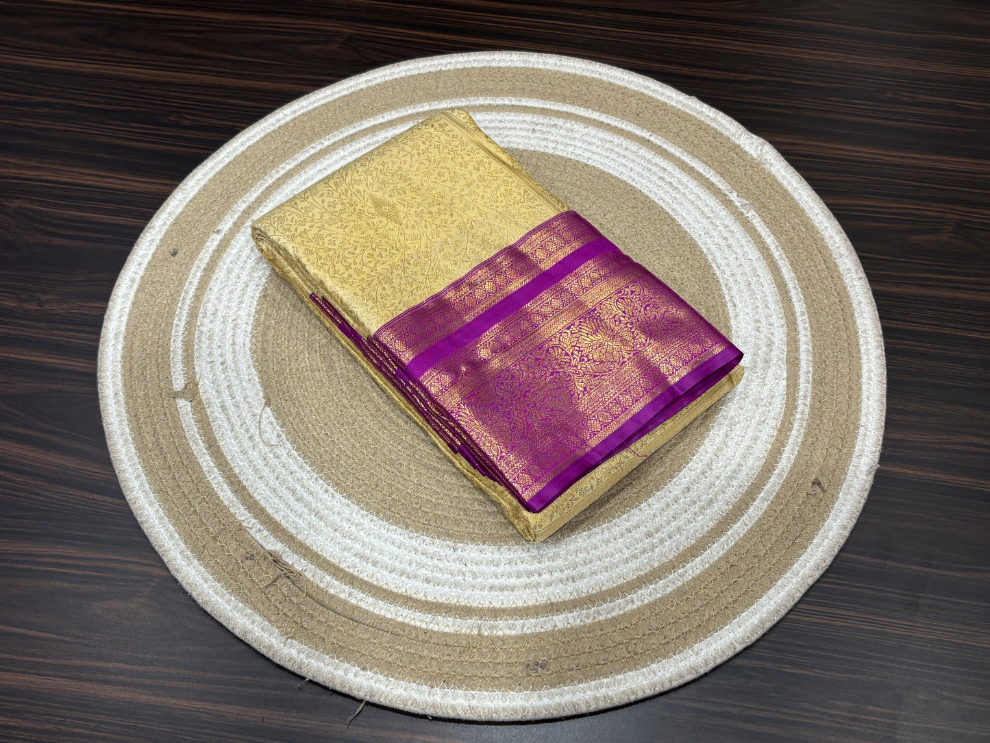 Semi Kanchipuram silk