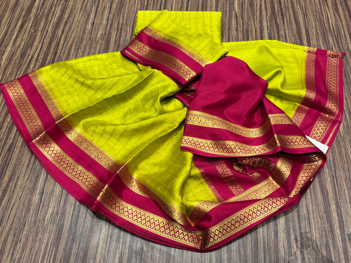 Pure Mysore Silk