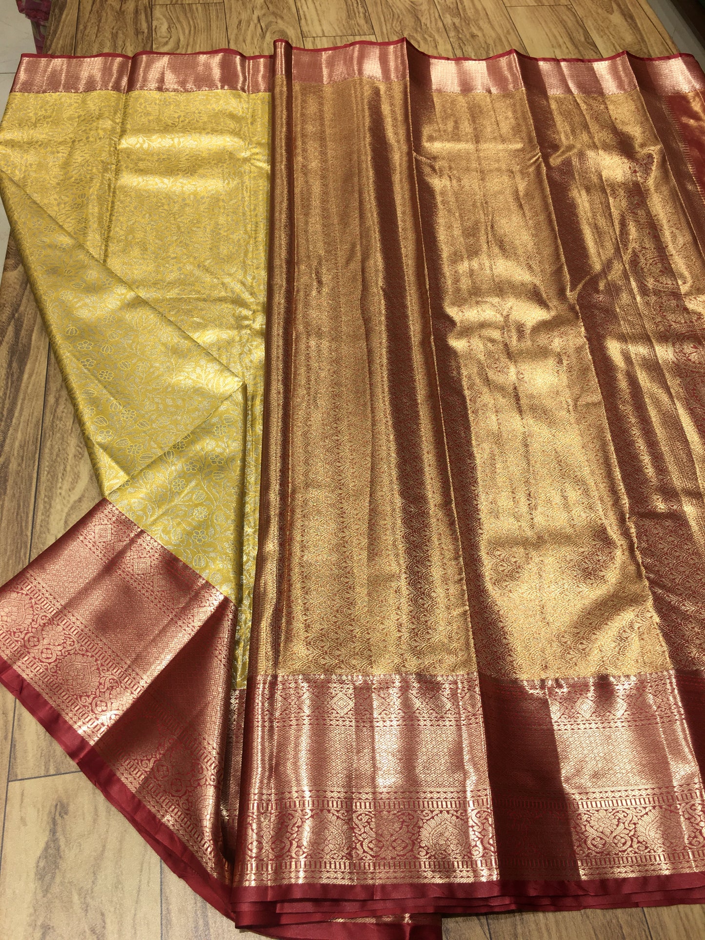Semi Kanchipuram tissue