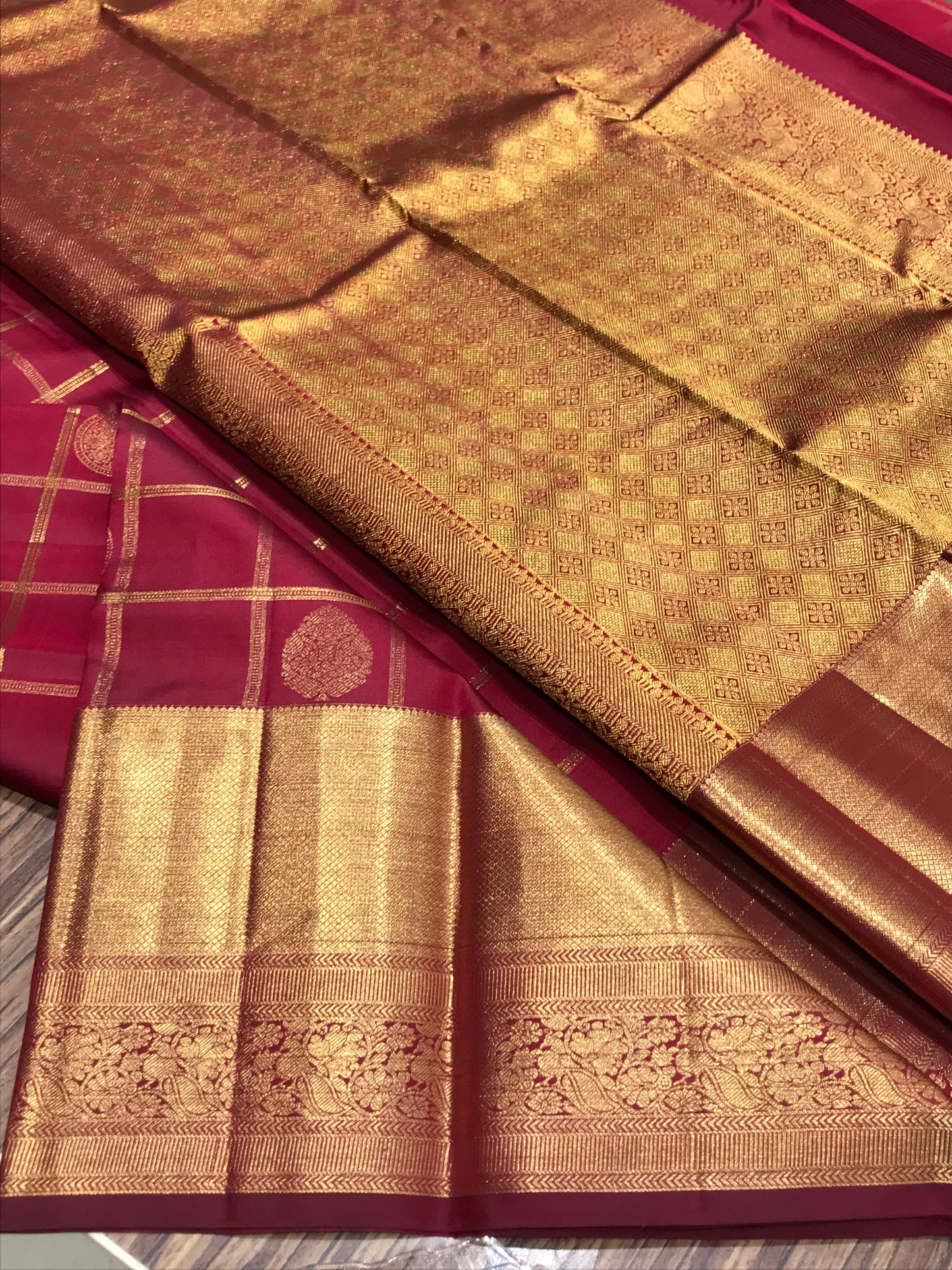 Pure Kanchipuram silk