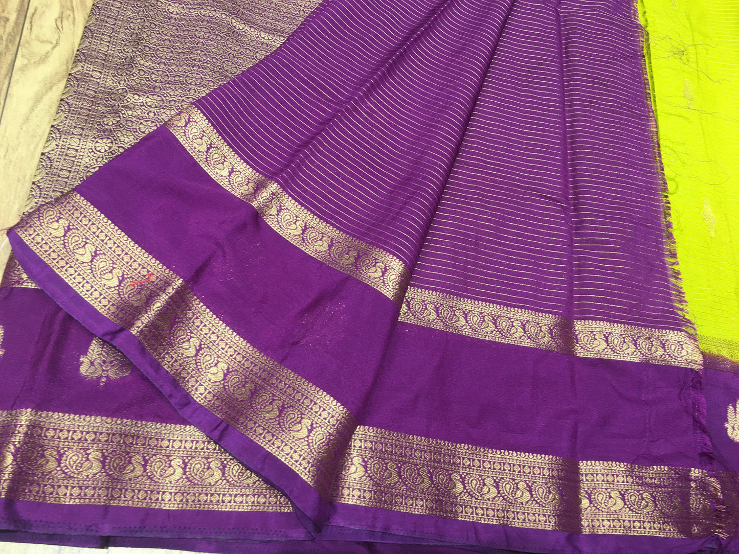 Semi Mysore Crape Silk