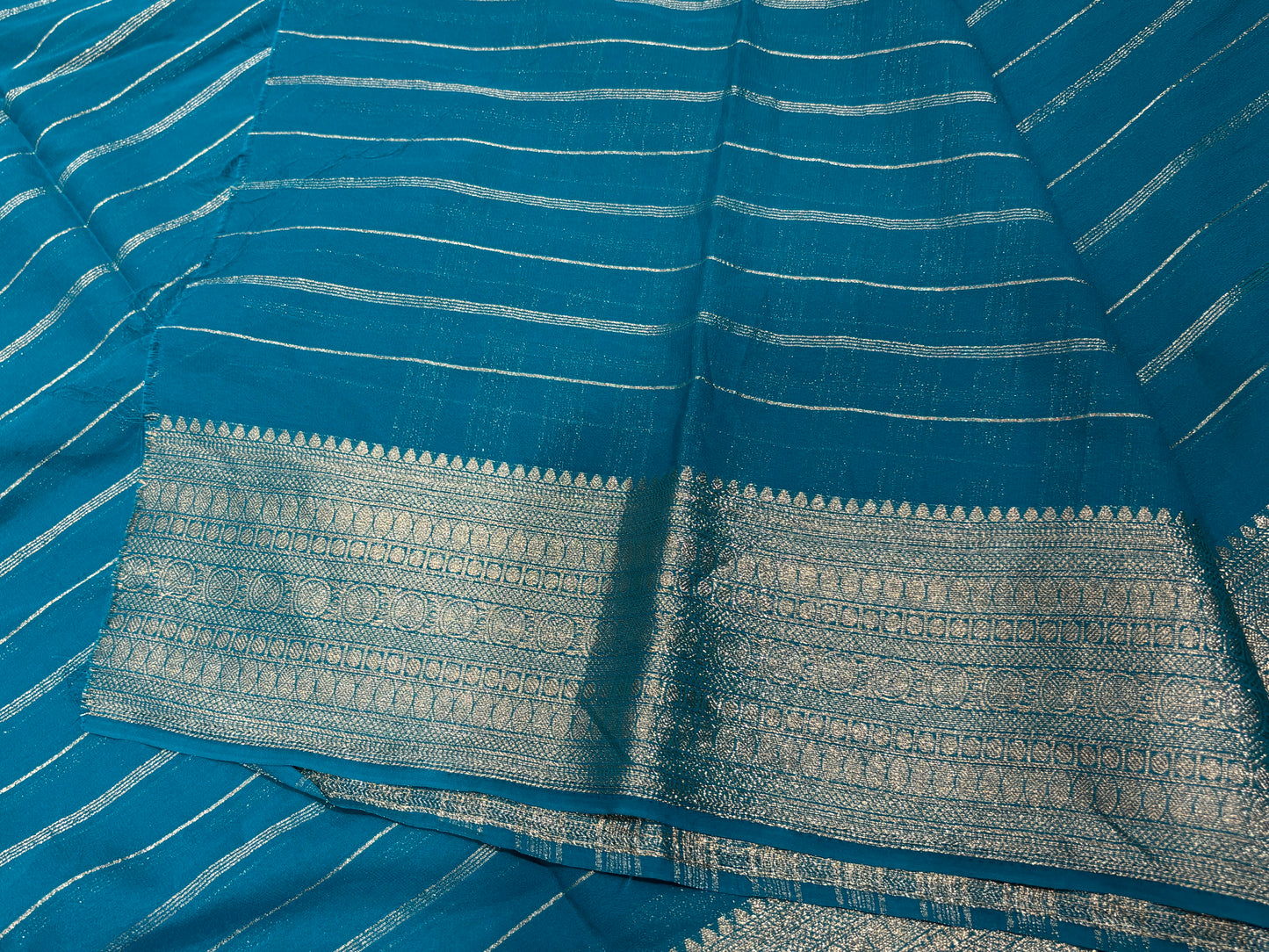 Mysore crape saree