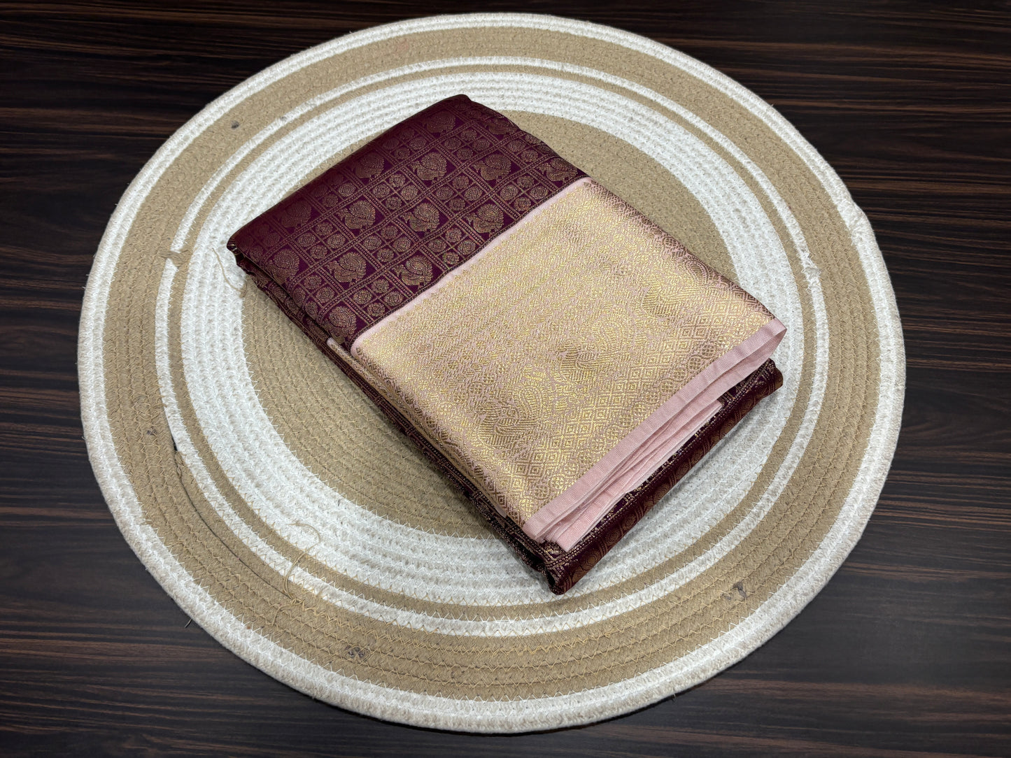 Semi Kanchipuram silk